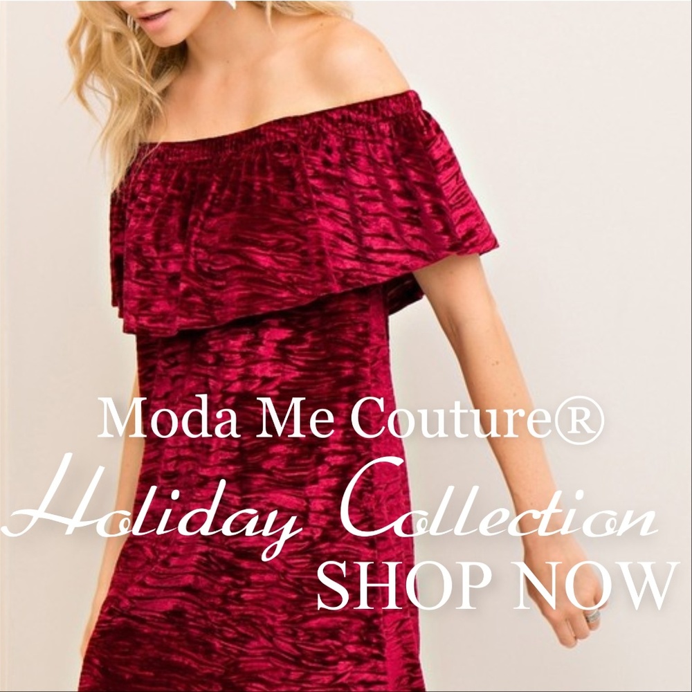SHOP NOW HOLIDAY WEAR! NEW ARRIVALS - Picture 1 of 6